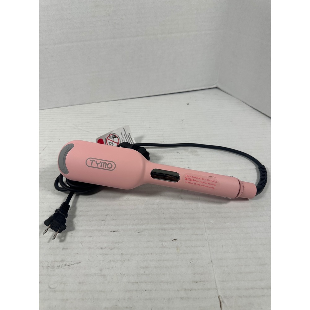 TYMO ROVY Compact Wave Curling Iron Pink Ceramic Hair Waver HC507PM Dual Voltage
